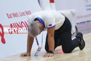 HLV trưởng bóng rổ nam Philippines xin lỗi vì trận thua 'kinh hoàng' trước Indonesia