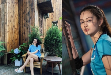 'Hot girl bóng chuyền' Thu Hoài khoe nhan sắc hút hồn hậu SEA Games 31