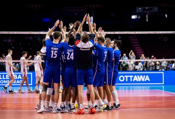 Kết quả bóng chuyền nam VNL 2022 ngày 9/6: Hai nhà ĐKVĐ thị uy sức mạnh