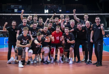 Lội ngược dòng không tưởng, tuyển nam Đức có thêm một chiến thắng tại giải VNL 2022