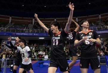 Kết quả bóng chuyền nam VNL 2022 ngày 12 và 13/6: Nhật Bản thăng hoa