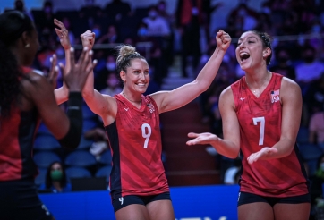 Lịch thi đấu bóng chuyền nữ VNL 2022 hôm nay, ngày 18/6: Mỹ - Trung đầy duyên nợ