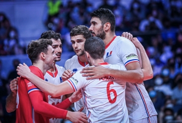 Bảng xếp hạng tuần 2 nam VNL 2022: Dàn sao châu Âu 'thị uy sức mạnh'