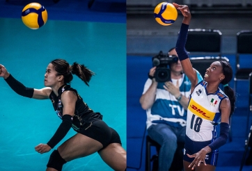 Kinh hoàng: Libero Thái Lan ăn trọn cú đập 104km/h từ sao bóng chuyền Ý