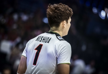 Nishida bất lực, tuyển nam Nhật Bản thảm bại trước ĐKVĐ Olympic tại VNL 2022