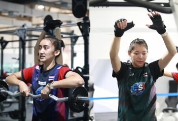 Bóng chuyền nữ Thái Lan tập luyện căng thẳng trước thềm AVC Cup 2022