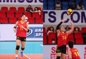 Video: Kim Thoa và Như Quỳnh hóa thân thành vũ công trên sân bóng