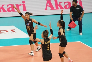 Đánh bại chủ nhà, Thái Lan hẹn Trung Quốc tại bán kết AVC Cup 2022