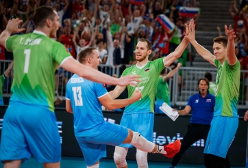 Đả bại 'cỗ xe tăng' Đức, Slovenia giành vé đầu tiên vào tứ kết WCH 2022