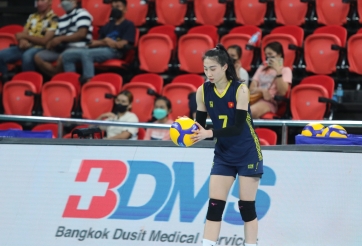 Sao bóng chuyền Nguyệt Anh phát banh siêu đỉnh, đối thủ 'bất lực'