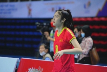 Hoa khôi bóng chuyền Việt Hương chấn thương, lỡ hẹn Cúp Quân đội