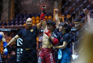 Thoát 'cửa tử', vợ chồng Duy Nhất bật khóc hạnh phúc tại MMA 2022