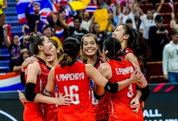 Kết quả bóng chuyền nữ VĐTG 2022 ngày 28/9: Thái Lan buồn vui lẫn lộn