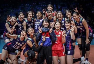 Bóng chuyền nữ Nhật Bản tạo địa chấn khi hạ đẹp đội bóng số 2 thế giới