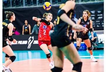 Kết quả bóng chuyền nữ VĐTG 2022 ngày 5/10: Thái Lan nguy cơ ra về