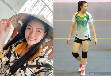 Ngắm nhìn nhan sắc rạng rỡ hoa khôi bóng chuyền Trương Mộng Kha