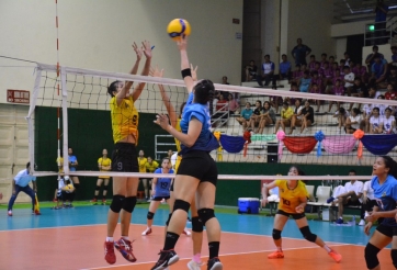 Lấn lướt sao bóng chuyền Thái Lan, VTV Bình Điền Long An hạ gục đội chủ nhà