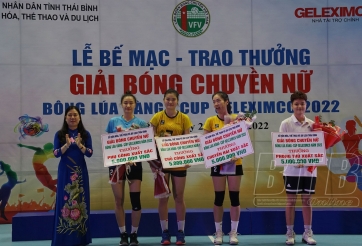 Sao bóng chuyền Onuma trượt giải đáng tiếc tại Cúp Bông lúa vàng 2022