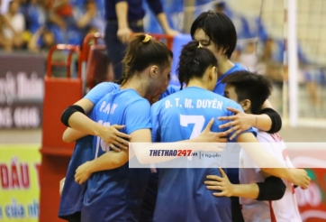 Thanh Thúy tỏa sáng, bóng chuyền nữ Long An gặp lại Quân đội tại CK