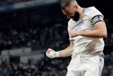 Benzema chỉ xếp sau Ronaldo trong danh sách ghi bàn cho Real