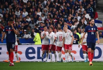 Pháp bạc nhược để Đan Mạch lội ngược dòng theo cách 'không tưởng'