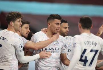 Man City ngược dòng ấn tượng, củng cố vững chắc ngôi đầu