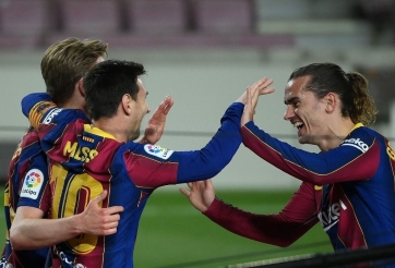 Messi tỏa sáng rực rỡ, Barca đại thắng trong trận cầu 7 bàn