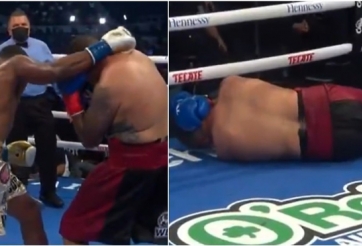 VIDEO: Học đòi như Neymar, võ sĩ khiến 73.000 CVĐ phẫn nộ vì diễn quá lố