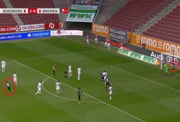 VIDEO: 'Bàn thắng hụt' đẹp hơn siêu phẩm, tạo địa chấn tại Bundesliga