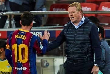 Sắp mất việc, Koeman bất ngờ lên tiếng ‘cầu cứu’ Messi