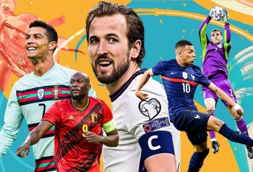 Lịch Euro 2021 hôm nay 25/06: Nóng bỏng vòng 1/8