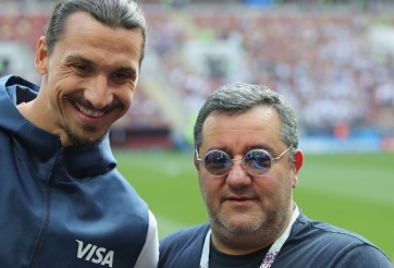 Raiola hé lộ vai trò mới của Ibrahimovic sau khi giải nghệ