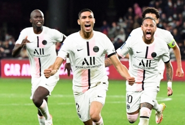 PSG giành 3 điểm nhọc nhằn ngày thiếu vắng Messi