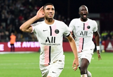 VIDEO: Bàn thắng 'quý hơn vàng' của Hakimi cho PSG ở phút 90+5