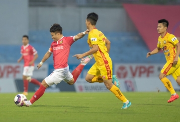 Hà Tĩnh mất 3 điểm đầy cay đắng trước Bình Định