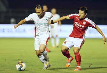 Tiến Dũng trở lại, TP HCM chia điểm trước Viettel