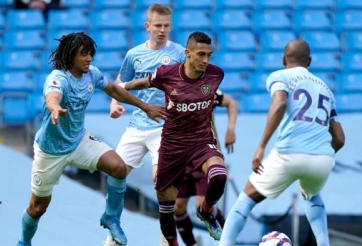 Video bàn thắng Man City 1-2 Leeds: Đòn đau phút bù giờ