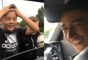 Video chứng minh Lingard là 'anh của vạn em nhỏ'