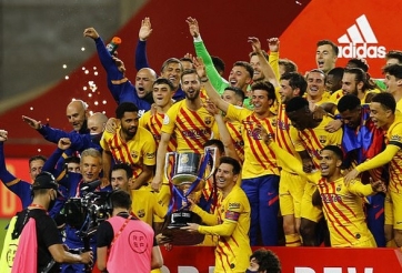 VIDEO: Giây phút Barca và Messi trở thành 'nhà vua' của Tây Ban Nha