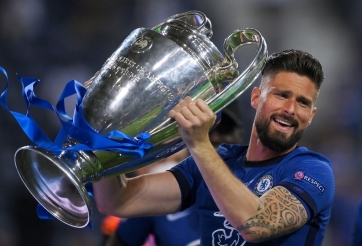 Giroud đến đội bóng vô địch C1 nhiều gấp 3 lần Chelsea