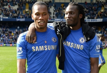 Drogba vừa lòng khi truyền nhân Lukaku làm khổ Arsenal