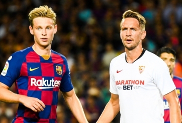 De Jong chính thức trở thành tiền đạo của Barca