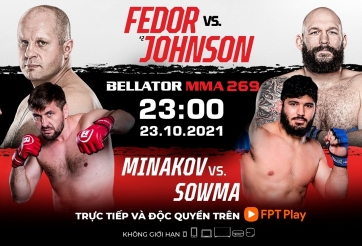 Sự kiện Bellator MMA 269: Khi Bellator MMA quyết định đặt chân đến “thánh địa” võ tổng hợp của thế giới