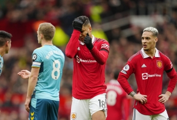 Casemiro lại có nguy cơ vắng mặt dù vừa hết án treo giò, một sao MU cùng cảnh ngộ