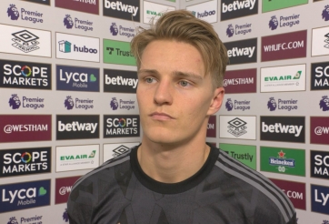 Odegaard chỉ trích 'thẳng mặt' đồng đội sau trận hòa đáng thất vọng