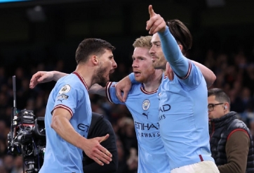 Áp đảo thế trận, Man City xóa tan giấc mơ vô địch của Arsenal