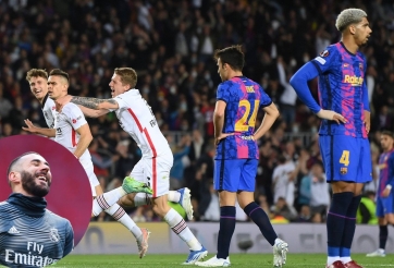 Hạ đẹp Frankfurt, người Madrid 'xát muối' vào nỗi đau của Barcelona