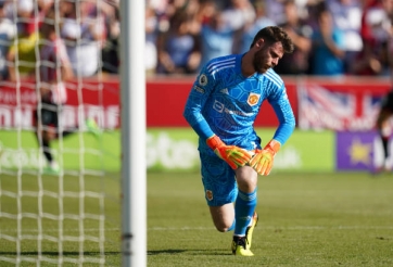 De Gea nhận trách nhiệm sau trận thua muối mặt Brentford