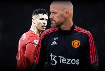 Tỏ ra 'nóng mắt', Ten Hag trừng phạt Ronaldo bằng cách không thể độc hơn
