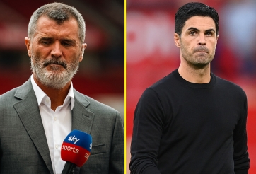 Thua đau MU, Mikel Arteta bị Roy Keane mắng thẳng mặt vì thói lèm bèm